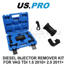 US PRO Tools Diesel Injector Remover Kit For VW, Vag Tdi 1.6 2010> 2.0 2011> 5646