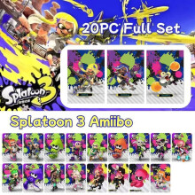 20PCS PVC NFC Tag Game Cards Splatoon 3 2 Octoling Octopus for Switch AU