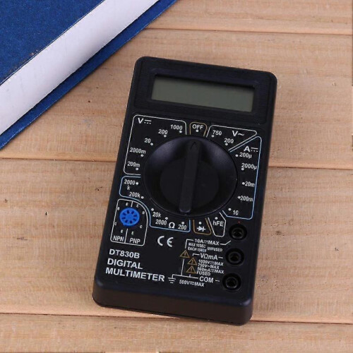 Lcd Digital Multimeter Ac/Dc 750/1000v Digital Mini Handheld Multimeter Dt-830b for Voltmeter Ammeter Ohm Tester Meter 1