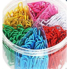 (As show, One size) Paper Clips,durable And Rustproof, Coated Large Paper Clips Great For Office School Document Organizing (multicolored)
