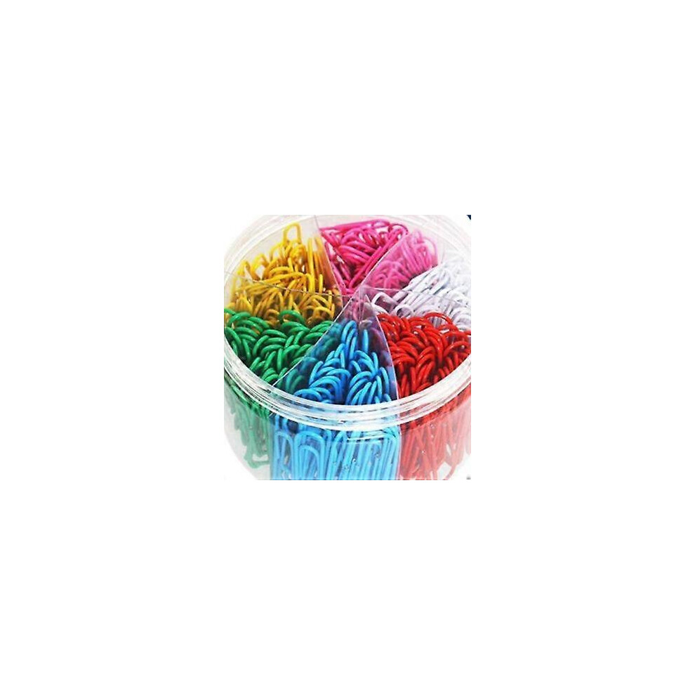 (As Show, One Size) Paper Clips,Durable And Rustproof, Coated Large Paper Clips Great For Office School Document Organizing (Multicolored) 5033941300712