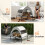 PawHut (M) PawHut Portable Elevated Dog Bed with Removable Canopy 7