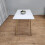 Rectangle white tulip table 2