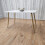 Rectangle white tulip table 6