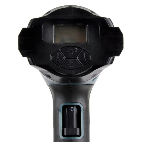 Varmepistol til plast 2000 W, med LCD-display og dyser 2