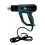 Varmepistol til plast 2000 W, med LCD-display og dyser 2