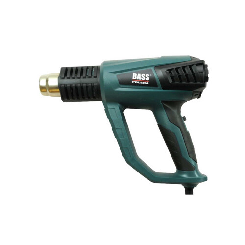 Varmepistol til plast 2000 W, med dyser