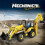 2466PCS Backhoe Loader Building Block Engineering Remote Control Truck Brick New 2