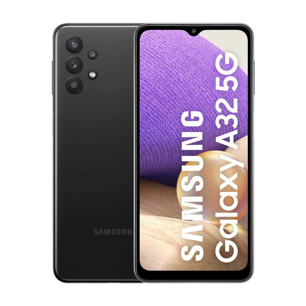 Samsung 2021 Galaxy A32 5G Dual Sim 64Gb - Awesome Black (Renewed)