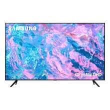 Samsung 43 Inch CU7100 UHD HDR Smart TV (2023) - 4K Crystal Processor, Adaptive Sound Audio, PurColour, Built In Gaming TV Hub, Streaming & Video Cal