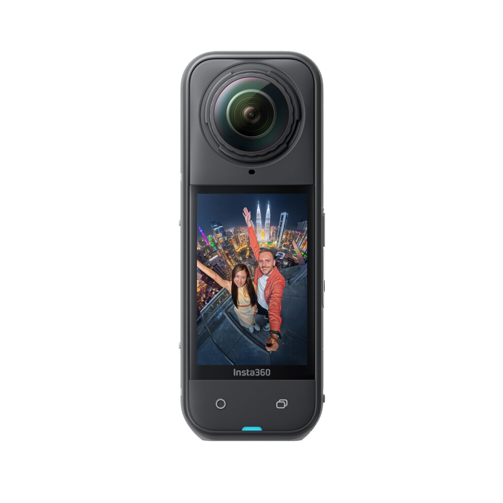 Insta360 X5 - Waterproof 8K 360 Action Camera, Leading Low Light, Invisible Selfie Stick Effect, Rugged and Replaceable Lens, 3-Hour Battery, Built-
