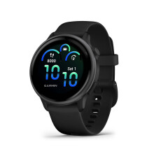 Garmin vívoactive 6 GPS 42mm Smartwatch, AMOLED Touchscreen, All-day Health Monitoring, Personalised Fitness Features, Advanced Sleep Coaching, Music