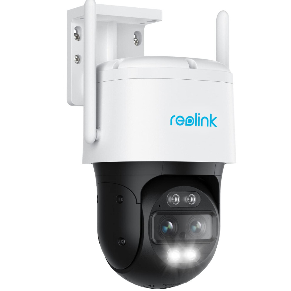 Reolink 4K PTZ Security Camera Outdoor Dual Lens 8MP, 2.4/5 GHz WiFi 6 Professional Home CCTV IP Camera, Human/Vehicle/Animal Tracking, 6X Hybrid Zoo