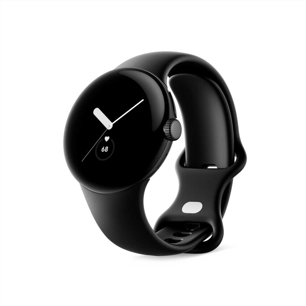 Google Pixel Watch 1st Gen (Previous Model) - Android Smartwatch with Fitbit Activity Tracking - Heart Rate Tracking Watch - Matte Black Stainless St