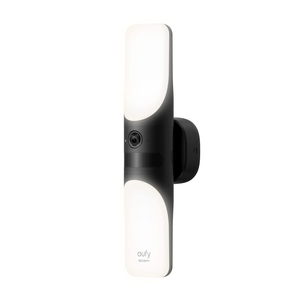 eufy Security Wired Wall Light Cam S100 Security Camera Outdoor, 2K Camera with 1200 Lumen Light, Color Night Vision, Motion Activated Light, AI Smar