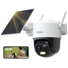 Imou 3K Solar Security Camera Outdoor Wireless, 360 Battery Outdoor Camera, Wi-Fi CCTV Camera Solar, AI Human Car Detection, 20M Color Night Vision,