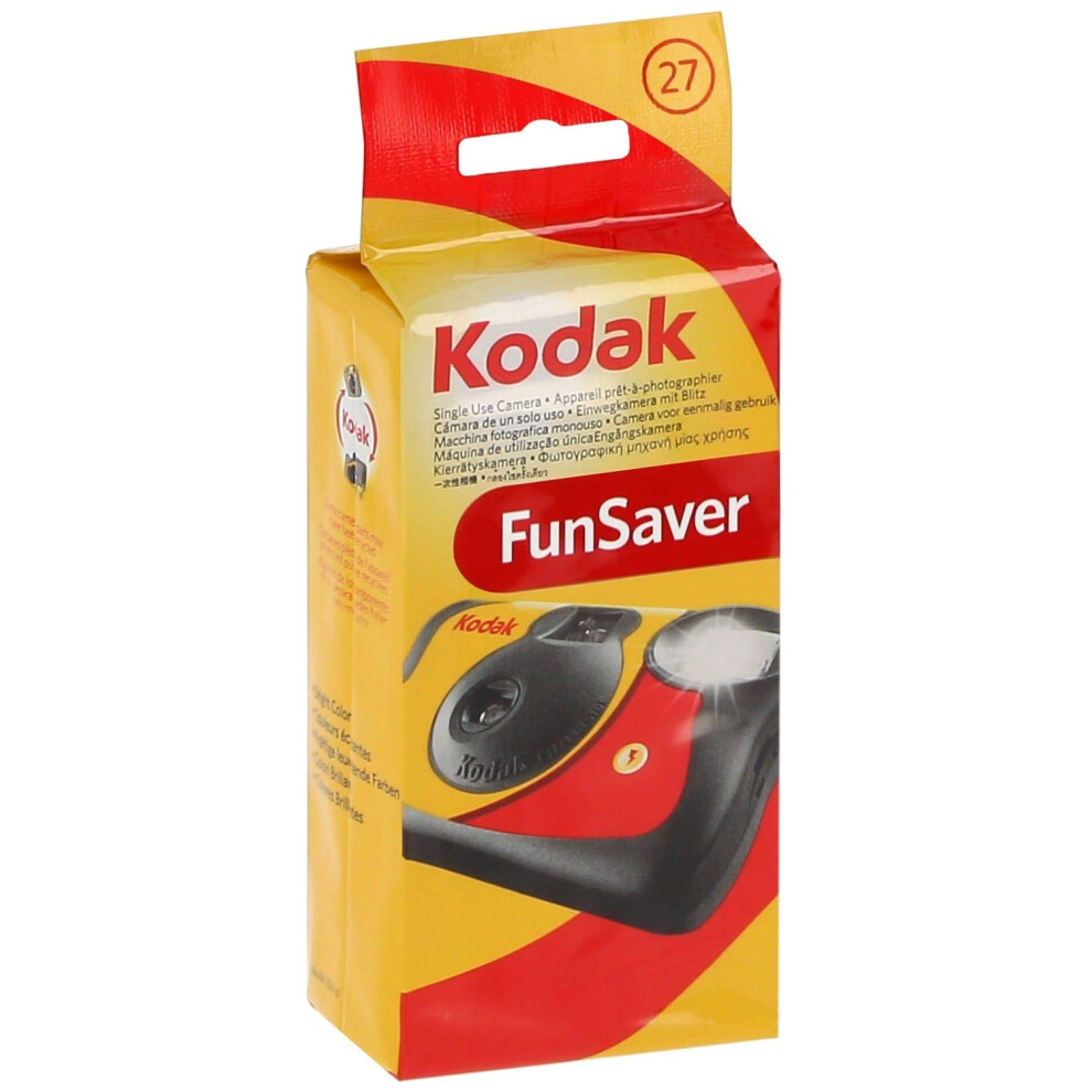 Kodak Funsaver 35mm Single Use Camera w/Flash