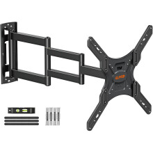 ELIVED Long Reach TV Wall Bracket for Most 26-60inch TVs with 749mm Extension Arm, Full Motion Corner Wall Mount, Max VESA 400 x 400 mm up to 35 kg,