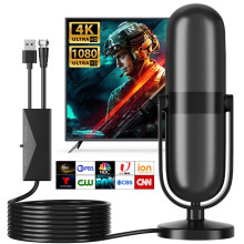 Indoor TV Aerial, 2025 Smart TV ariels indoor Premium 560+ Miles Range Reception, Indoor TV Antenna for 4K 1080P TVs-HD, Freeview aerial Local Channe