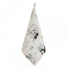 Six-layer Pure Cotton Square Baby Small Square Face Towel Gauze Spit Towel Children's Towel