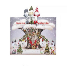 Christmas Gnome Advent Calendar 2024, 24 Day Christmas Calendar Gnome Plush Toy