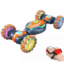 (Orange, Medium Single Remote Control) Shirem Rc Car,Gesture Sensing Rc Stunt Car Toys,Rc Stunt Car,2.4ghz 4wd Car