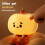 Pumpkin Buddy Light, Cute Pumpkin Decor Silicone Rechargeable Night Lamp 3