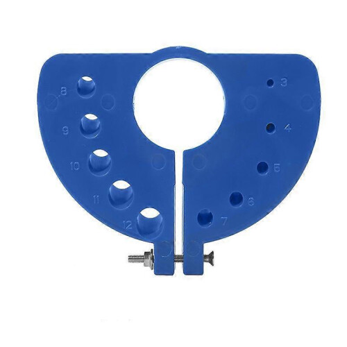 (bule) New Drill Bit Sharpener-Grinding Attachment,Angle Grinder Drill Bit Sharpener