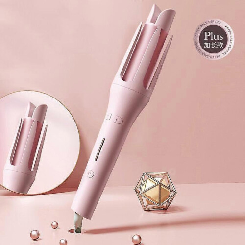 (Pink) Numoya - MagicCurler, Numoya Magic Curler, Automatic Hair Curling Iron