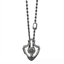Mechanical Rotatable Gear Pendant Necklace, Retro Punk Gear Necklace