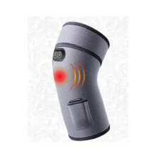(Gray, Single Vibrating Hot Pack) New Rejuvaknee Knee Joint Massager Heat Physiotherapy Therapy Pain Relief Vibration Machine