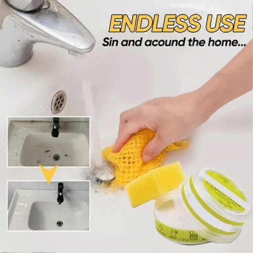 (3pcs) Eco-Friendly Cleaning Stone,Clean It Eco-Friendly Cleaning Stone,Cleaning Pebble 1