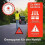 Car Warning Triangle According to Current Standard 2024 ECE R27 Foldable 5