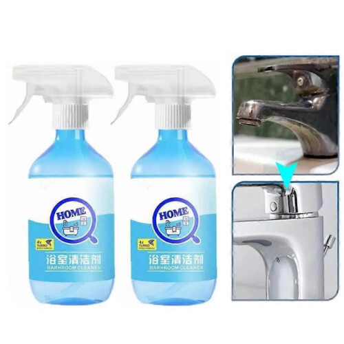 (500ml without nozzle) Powerful Bathroom Limescale Remover - 500ML Home Bathroom Cleaner