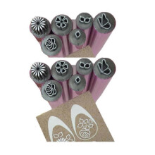 6PCS Nail Art Stamp Pen Set, Nail Graffiti Nail Art Dotting Tools