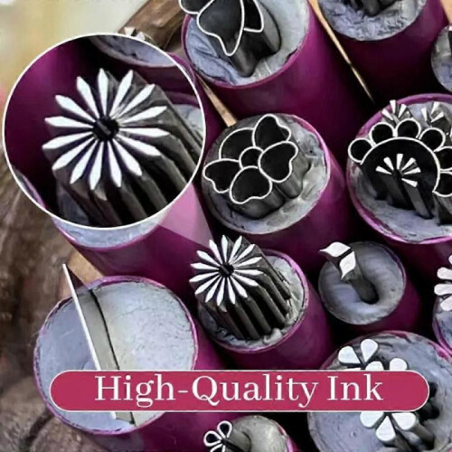 6PCS Nail Art Stamp Pen Set, Nail Graffiti Nail Art Dotting Tools 1