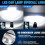 High-Power Ultra-Bright LED Lens Light(A Pair), High Low Integrated Spotlight 5