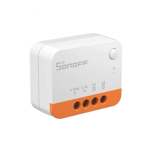 (1PC) 1-10PCS SONOFF ZBMINI L2 Zigbee Switch No Neutral Wire Required Smart Home Wireless 2 Way Module Switch eWeLink APP Control