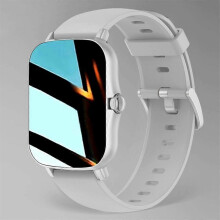 (Gray) New 2023 Smart Watch Women Men Smartwatch Dial Call Square Smart Clock For Android IOS Fitness Tracker Trosmart Brand Y13