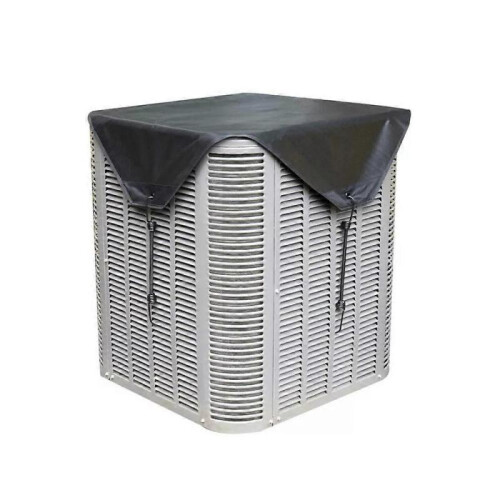 (Mesh Fabric 81x81cm) Durable Waterproof Air Conditioner Protector, Air Conditioner Cover