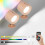 (2pcs, yellow color) Glowright Lights,Glow Right Wall Lights,Double-Sided Light,40h Maximum Discharge 1