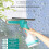 4 in 1 Microfiber Window Squeegee with Water Spray Bottle - Squeegee for Window 3
