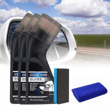 (3pcs) 1-3X Magic Gem Coated Glass, Anti-fog Coating Agent Wiper, Magic Gem Anti-fog