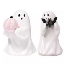 (Ghost) Bootiful Ceramic Ghost Halloween Decorative Figurine Target