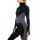 (XL) Women's Versatile Zipper Jacket - Black / Grey 4