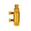 (gold) Broken Pipe Thread Extractor,Stripped Screw Extractor,Broken Thread Extractor 1