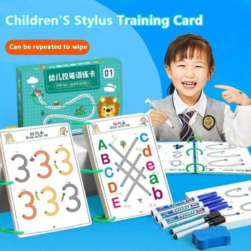 (Number Drawing) Scribblesmart Workbook, Scribblesmart Reusable Workbook Fast-Track Young Minds 1
