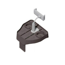3-in-1 Adjustable Hot Tub Tray Table with Cup Holder Phone Holder