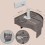 3-in-1 Adjustable Hot Tub Tray Table with Cup Holder Phone Holder 4