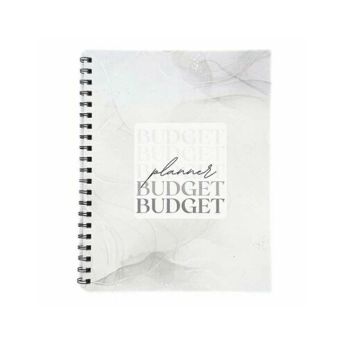 Undated 12 Month Budget Planner, Budget with Bill Organizer and Expense Tracker